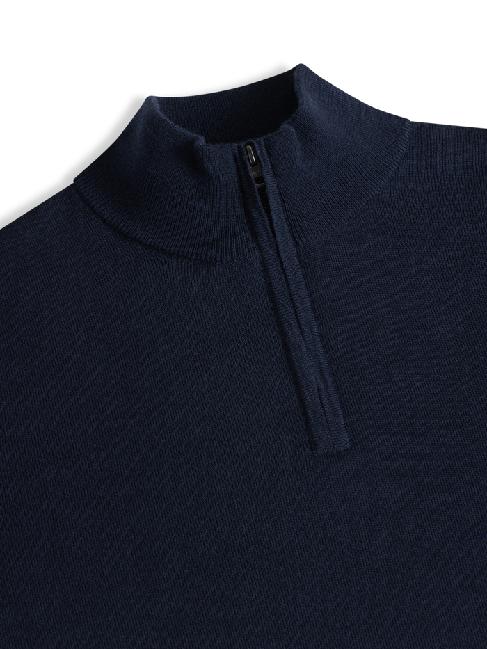 The Merino Quarter-Zip Jumper