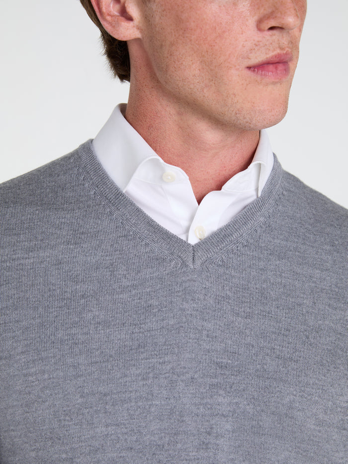 The Merino V-Neck Jumper