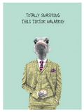 Tik Tok Malarkey Birthday Card