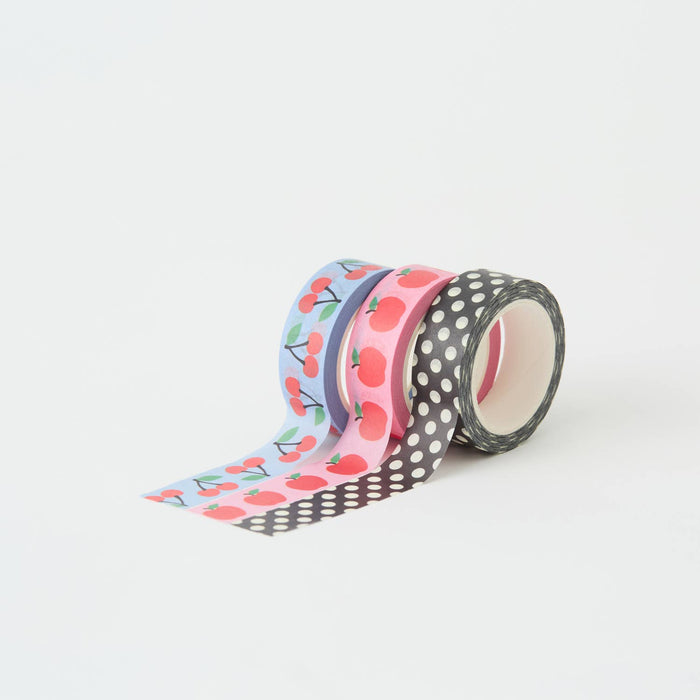 TINYSTORE Apple Washi Trio Gift Pack