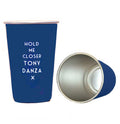 Tony Danza Pint Glass - Blue