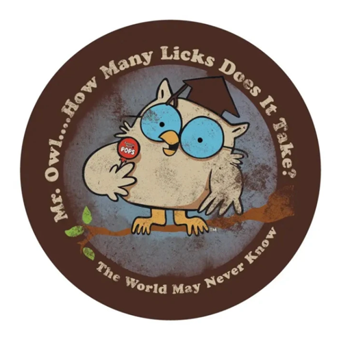 Tootsie Roll Pops Mr. Owl Magnet