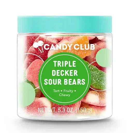 Triple Decker Sour Bears Jar