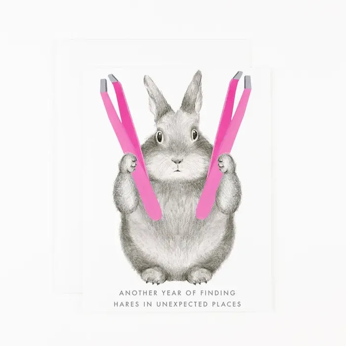 Unexpected Hares Card