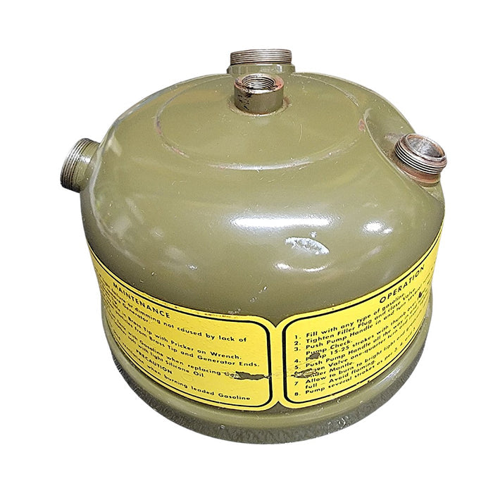 Used Coleman 252 Milspec Lantern Fount, Dated 1956 - F07
