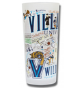 Villanova University Collegiate Frosted Glass Tumbler