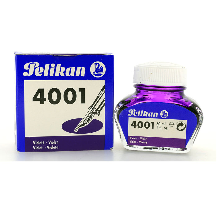 VINTAGE 1990s PELIKAN VIOLET FOUNTAIN PEN INK 30ML BOTTLE NEW OLD STOCK OFFERED BY ANTIQUE DIGGER