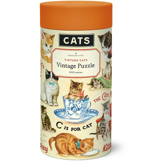 Vintage Cats Puzzle