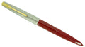 VINTAGE PARKER 61 CLASSIC RED WITH LUSTRALOY CAP RESTORED OFFERED BY ANTIQUE DIGGER