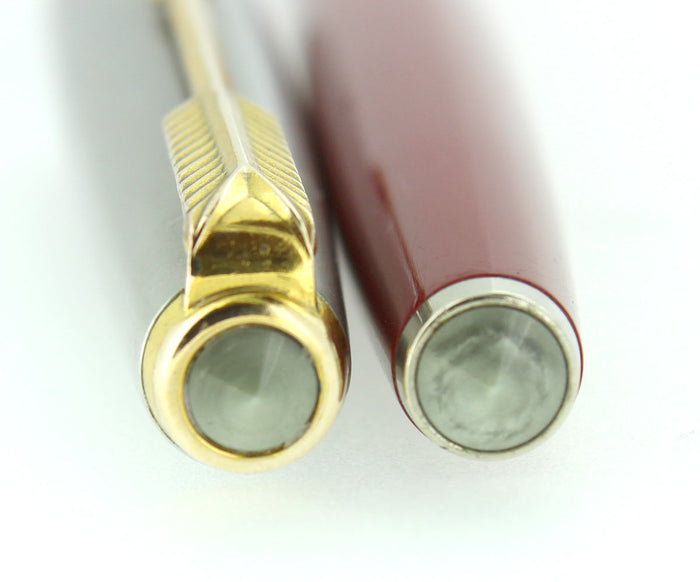 VINTAGE PARKER 61 CLASSIC RED WITH LUSTRALOY CAP RESTORED OFFERED BY ANTIQUE DIGGER