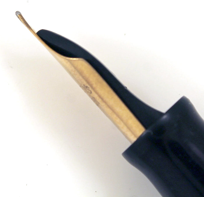 WATERMAN OVERSIZE EMBLEM 100 YEAR FOUNTAIN PEN WITH F to BBB 2.21MM ULTRA-FLEX NIB OFFERED BY ANTIQUE DIGGER