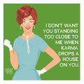 When Karma Drops Cocktail Napkins