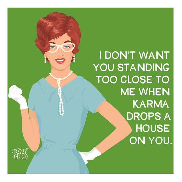 When Karma Drops Cocktail Napkins