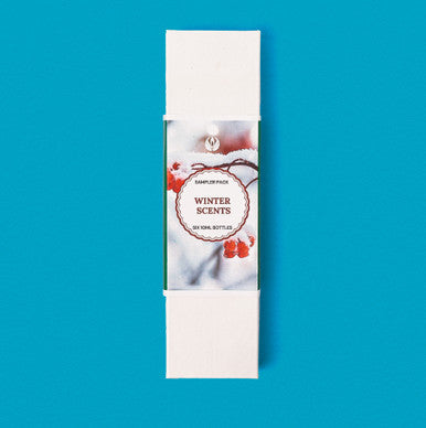 Winter Scents Sampler Pack fragrance oil bottle