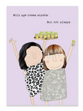Wisdom Girl Birthday Card