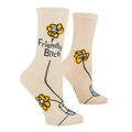 Women's Crew Socks - Friendly Bitch