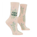 Women's Crew Socks - Fuck Work