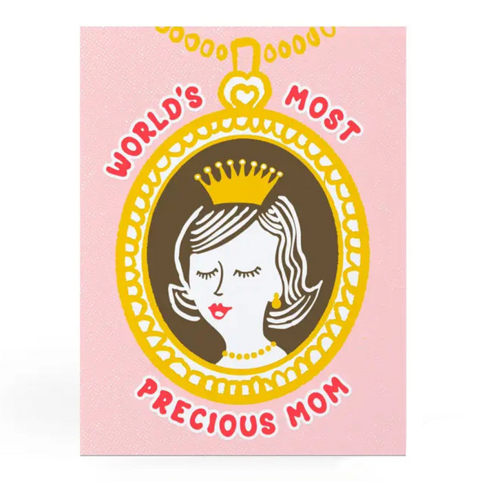 World's Most Precious Mom Card
