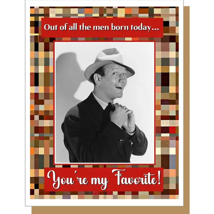 You're My Favorite Birthday Card